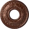 Ekena Millwork Hurley Ceiling Medallion (Fits Canopies up to 7 1/4"), 22 1/8"OD x 7 1/4"ID x 1 3/4"P, Copper Penny CM26HUCPS - alternate 1